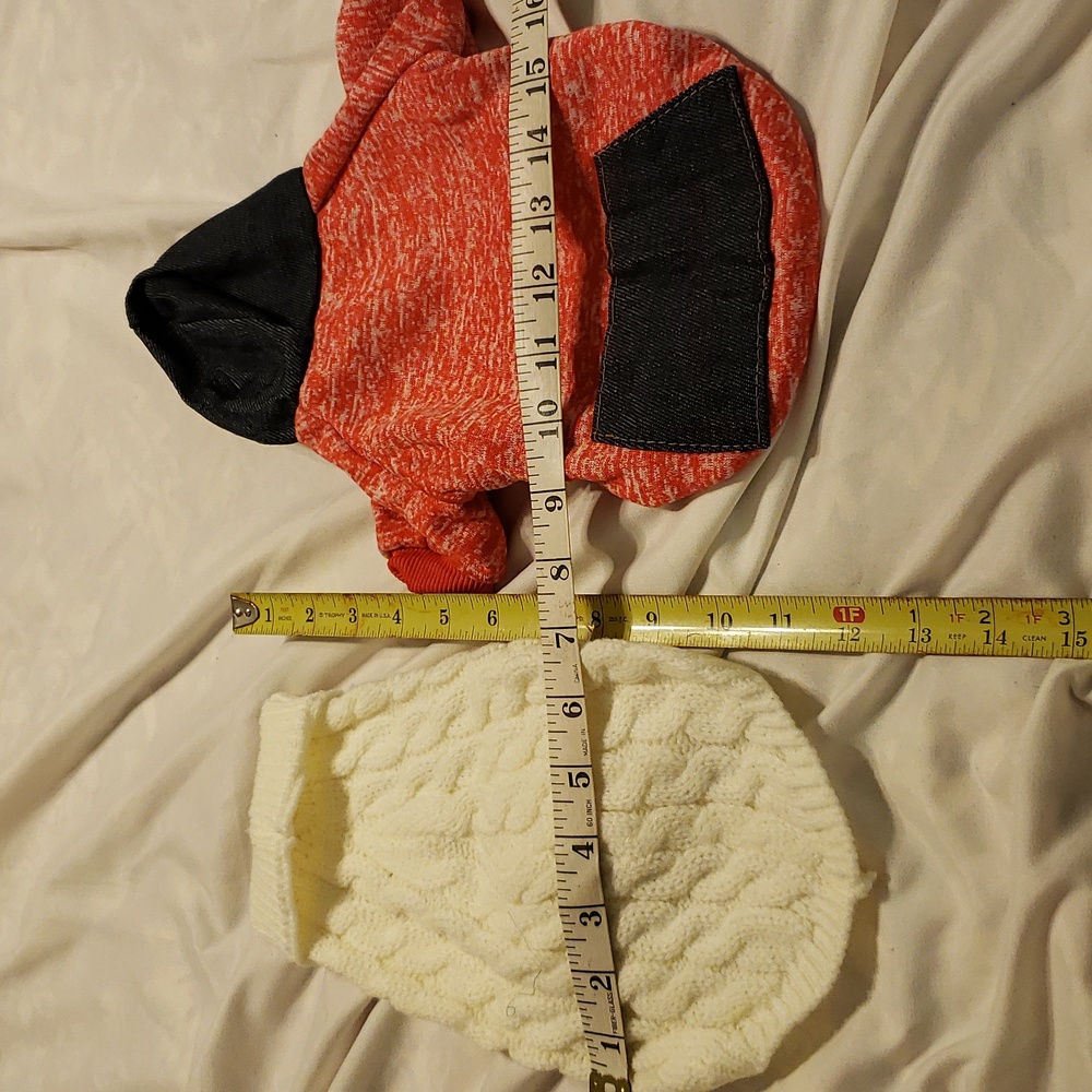 2 new sm pet sweater and hoodie Host Pick 11/3/24